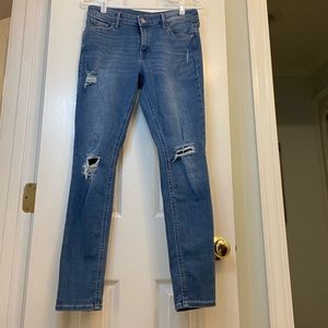 Old Navy Rockstar Super Skinny Jeans Womens 8 WELL-WORN